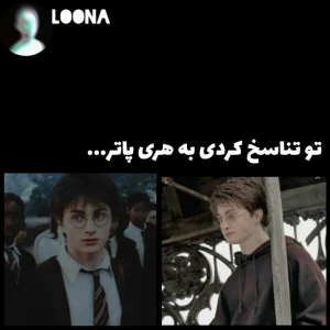 عکس 🐾:تو‌به‌هری‌پاتر‌تناسخ‌کردی