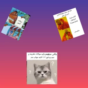 عکس میم از آزمون سمپاد