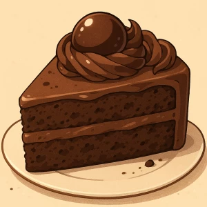 عکس کیک شکلاتی بدون فر