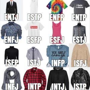 عکس میم MBTI پارت ۲