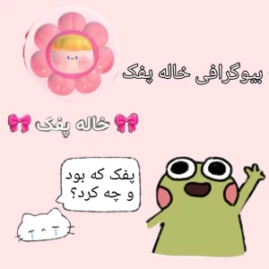 عکس بیوگرافی خاله پفک