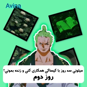 عکس میتونی سه روز با کیساکی همکاری کنی و زنده بمونی؟(روز دوم)