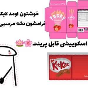 عکس ایده اسکوییشی قابل چاپ