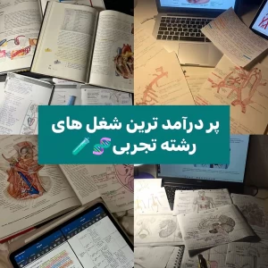 عکس پردرآمد ترین شغل های تجربی ✨👩‍⚕️👨‍⚕️