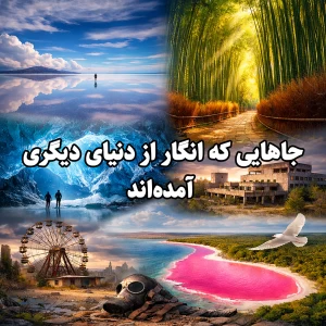 عکس جاهایی که انگار از دنیای دیگری آمده‌اند