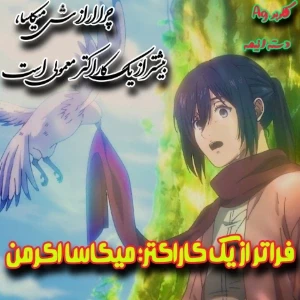 فراتر از یک کاراکتر؛ میکاسا آکرمن